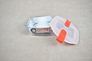 BOITE PYREX COOK ET HEAT CARRE 0.35L 